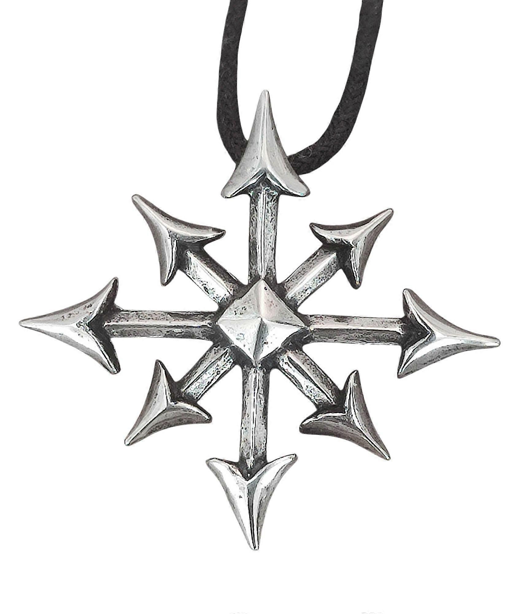 Chaos Star 59 with Snake Chain - Silver