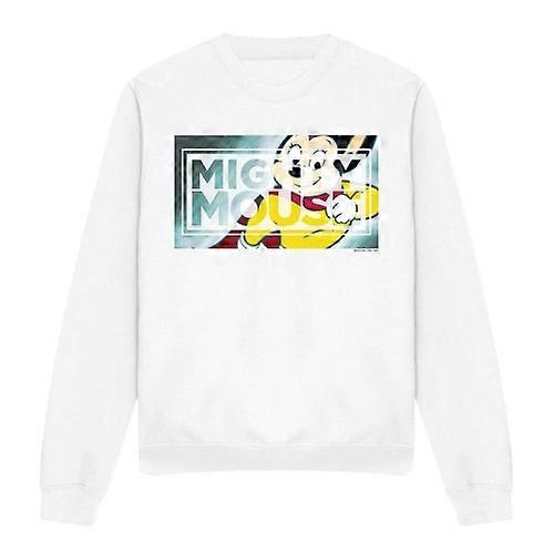 Mighty Mouse Unisex Adult Mighty Rectangle Sweatshirt