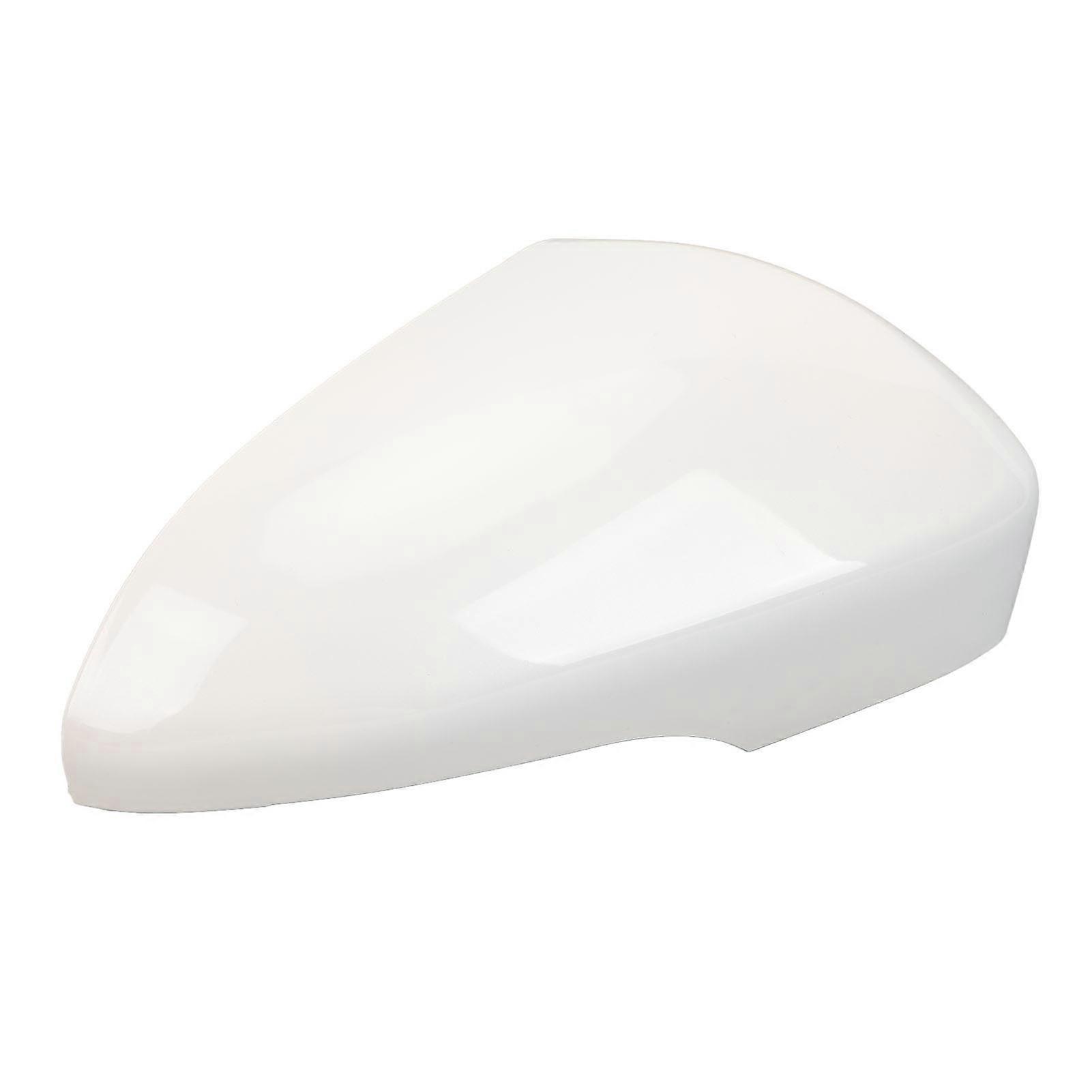 Side View Mirror Housing Cover White Rear View Wing Mirror Cap Weather Resistant for Edge 2015 to 2019 Right FT4Z17D742AA 