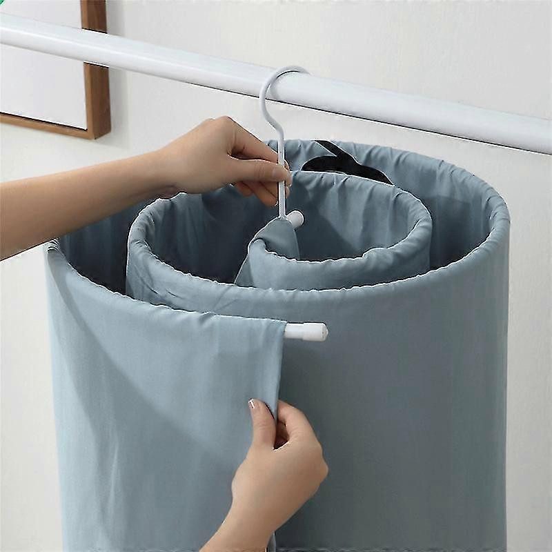 Spiral Hangers for Sheets, Spiral Multi-Function Drying Rack43cm