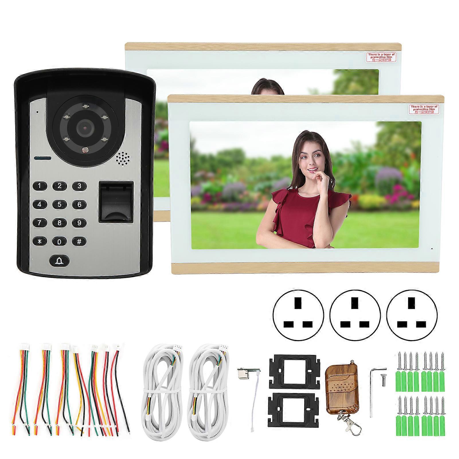 Smart Video Doorbell: Wireless Intercom, Motion Detection, Phone Control, Night Vision
