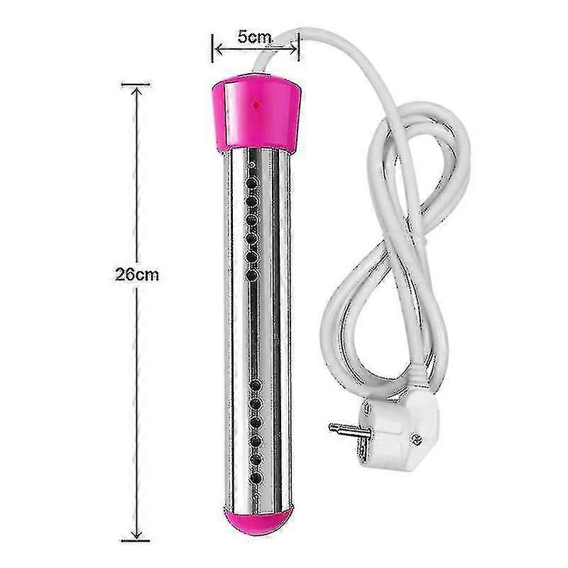 1500w Immersion Heater Portable Electric Submersible Instant Hot Water Heaters For Pool Bucket-eu-black