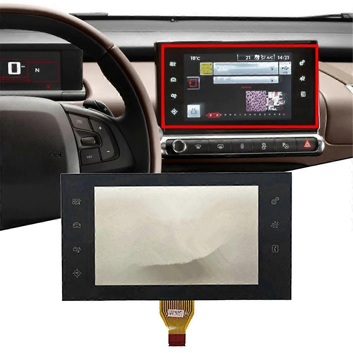 Car Monitor Touch Screen LCD Display For C4 Cactus 2014-2018