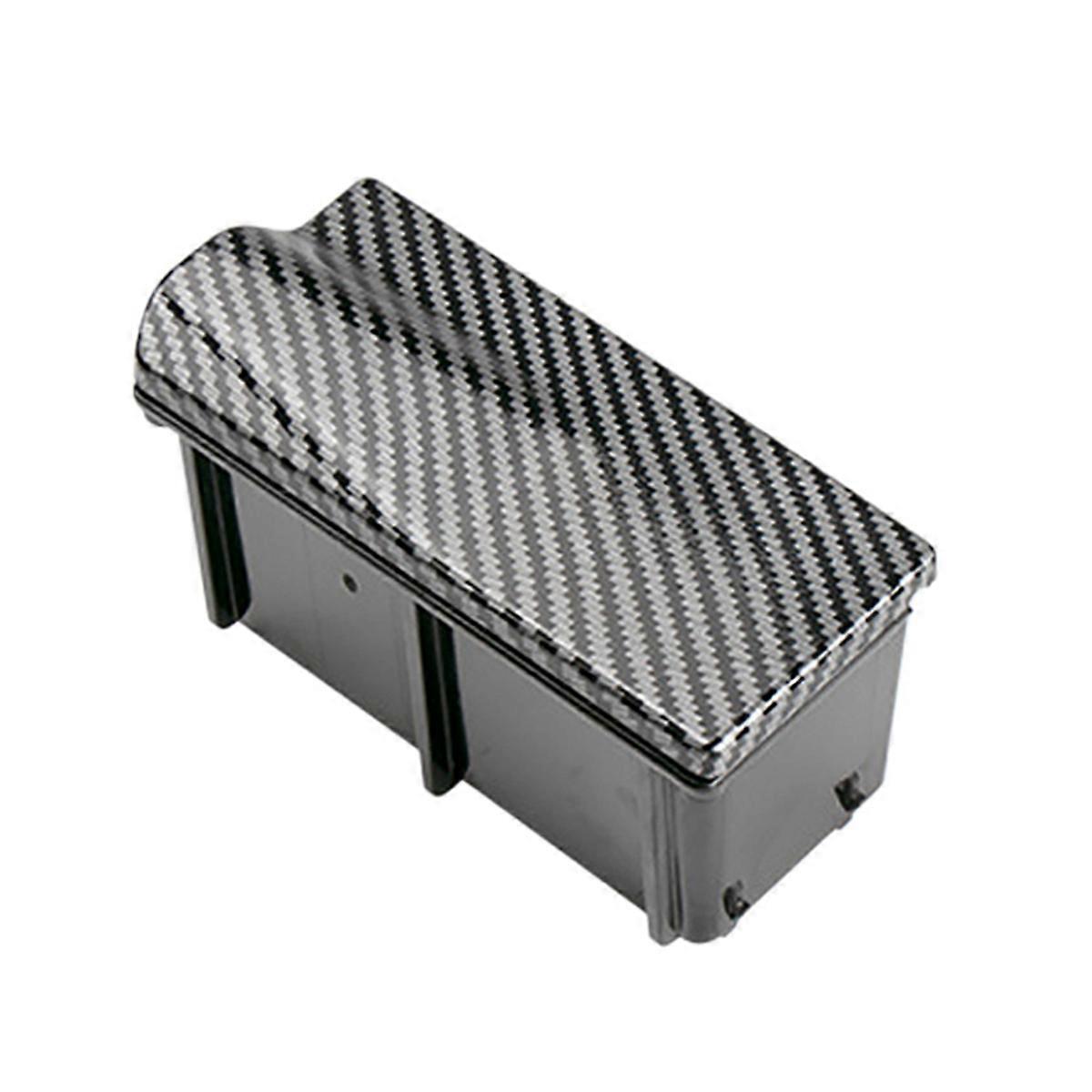 Car Console Ashtray for ML Class W166 Class W292 1668100330(Carbon Fiber Pattern)