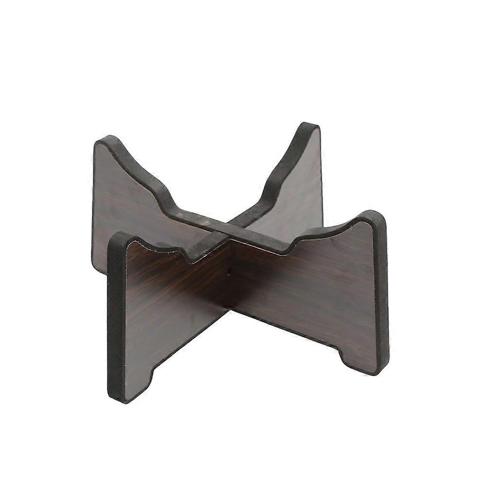 Steel Tongue Drum Bracket Wooden Tongue Drum Stand Percussion Instrument Snare Drum Stand Hand Pan Drum Display Rack for Professional Tongue Drum