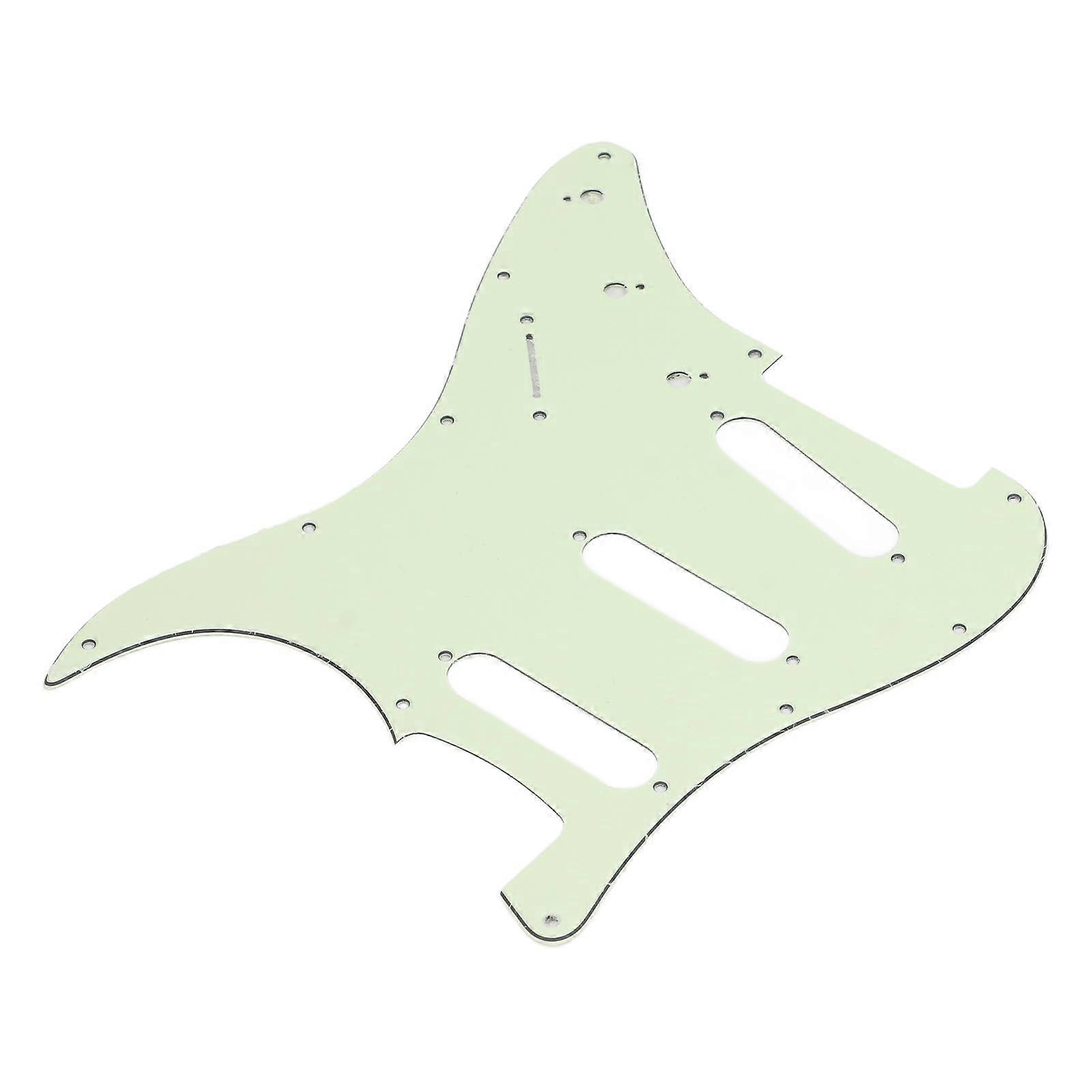 Elgitarr Plektrumskydd 3 lager 11 hål PVC Pick Guard Scratch Plate för ST-gitarr 