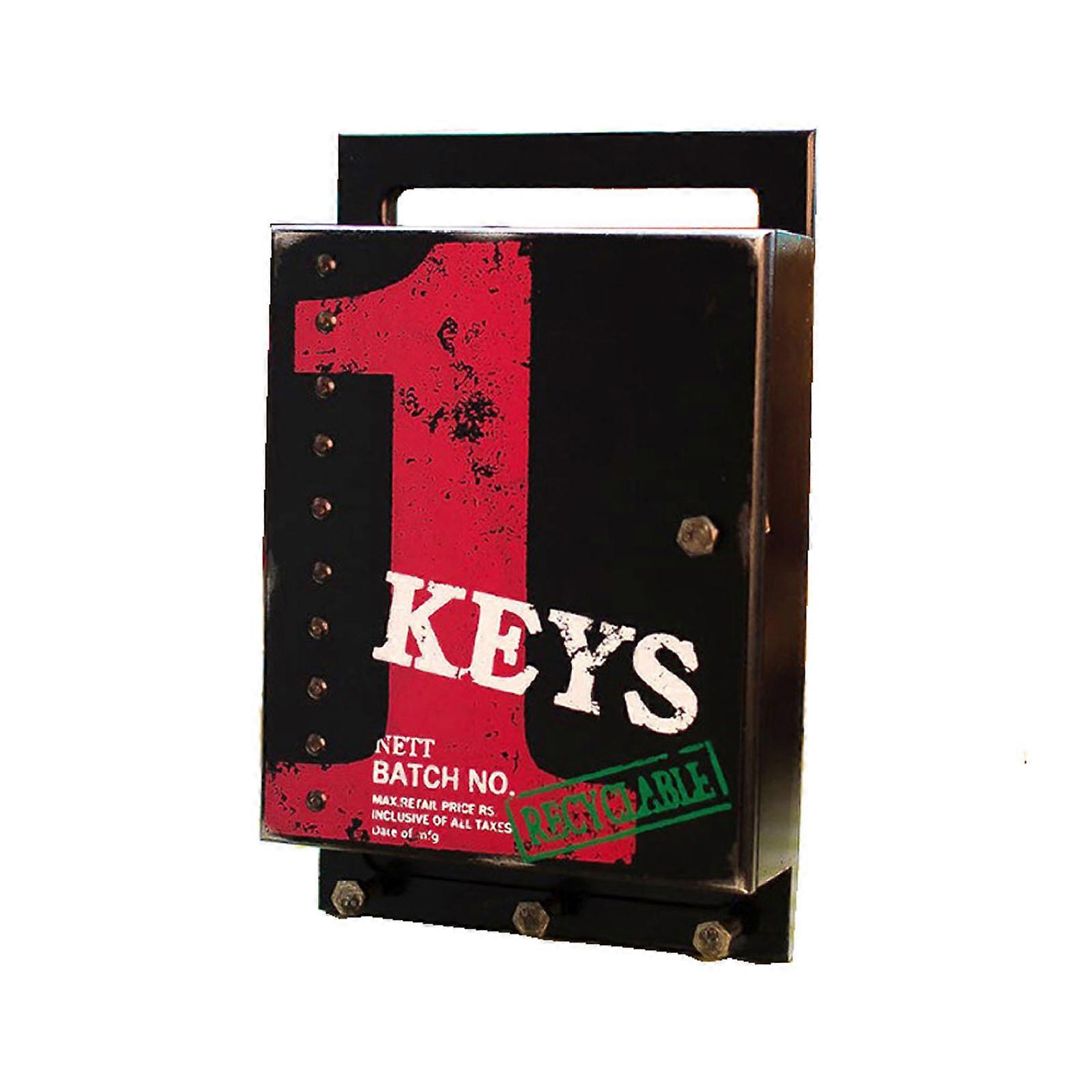for Creative for Key Box Wall Mount Security Locking for Key Cabinet with for Key Hooks for Key Management Cabinet Stora