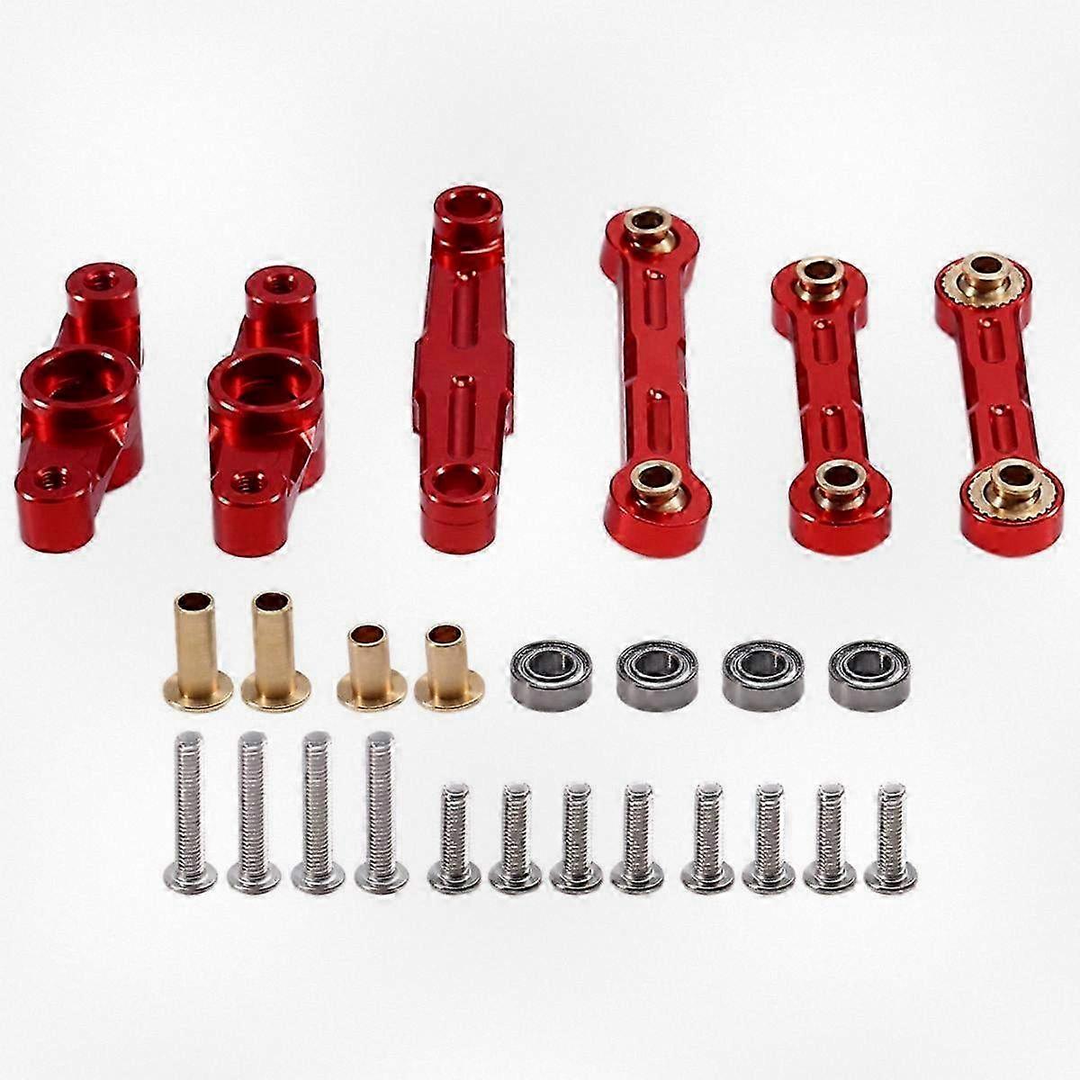 Steering enhancement kit for 1/10 scale TT02 model vehicles