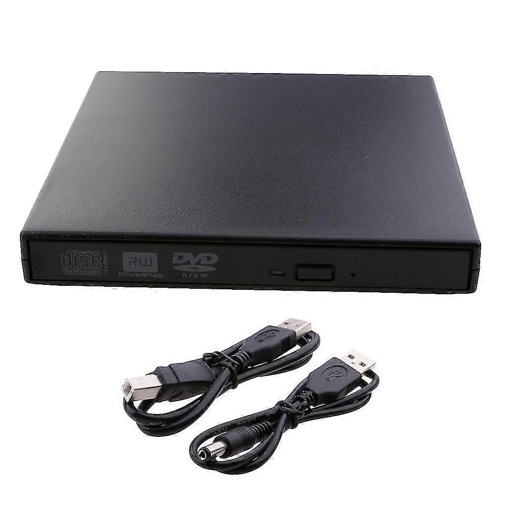 USB 2.0 External CD+-RW DVD+-RW DVD-RAM Burner Drive Writer For Laptop PC