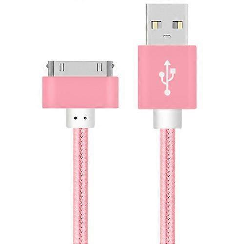 Quick Charging Cable for iPhone 4 4s iPad 2 3 iPod with Nylon Connector and Metal Plug Data Transmission and Synchronization USB Charging Adapter