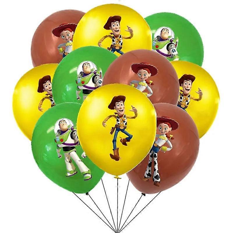 Buzz Lightyear Birthday Balloons 12" Party Decor Set (10/20/30 Pack)