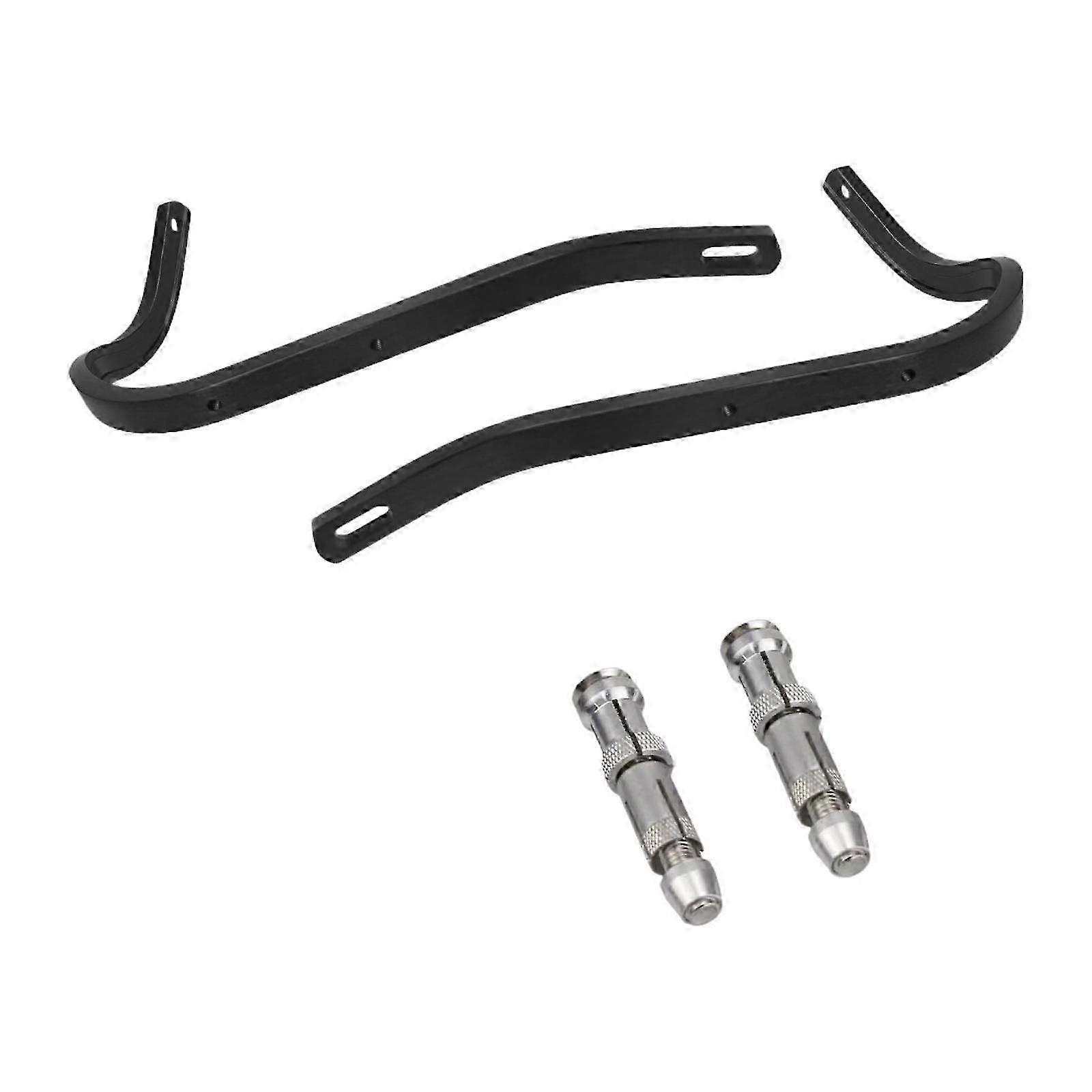 Generic Easily Install Sturdy Cycling Accessory 1 Pair Motorcycle Handguards Red