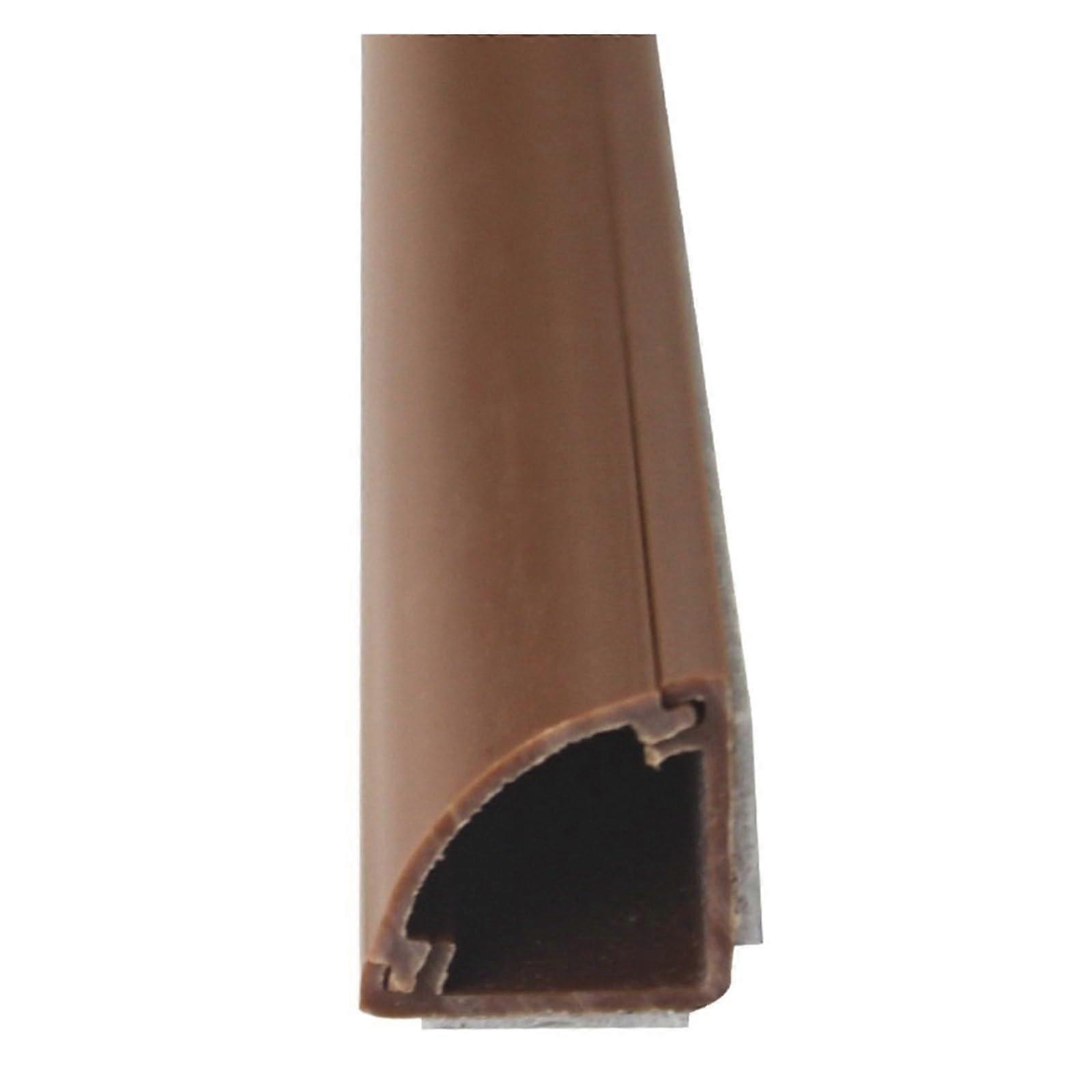 5m triangle cable trough floor cable cover self-adhesive wire protector extension line pipe protector
