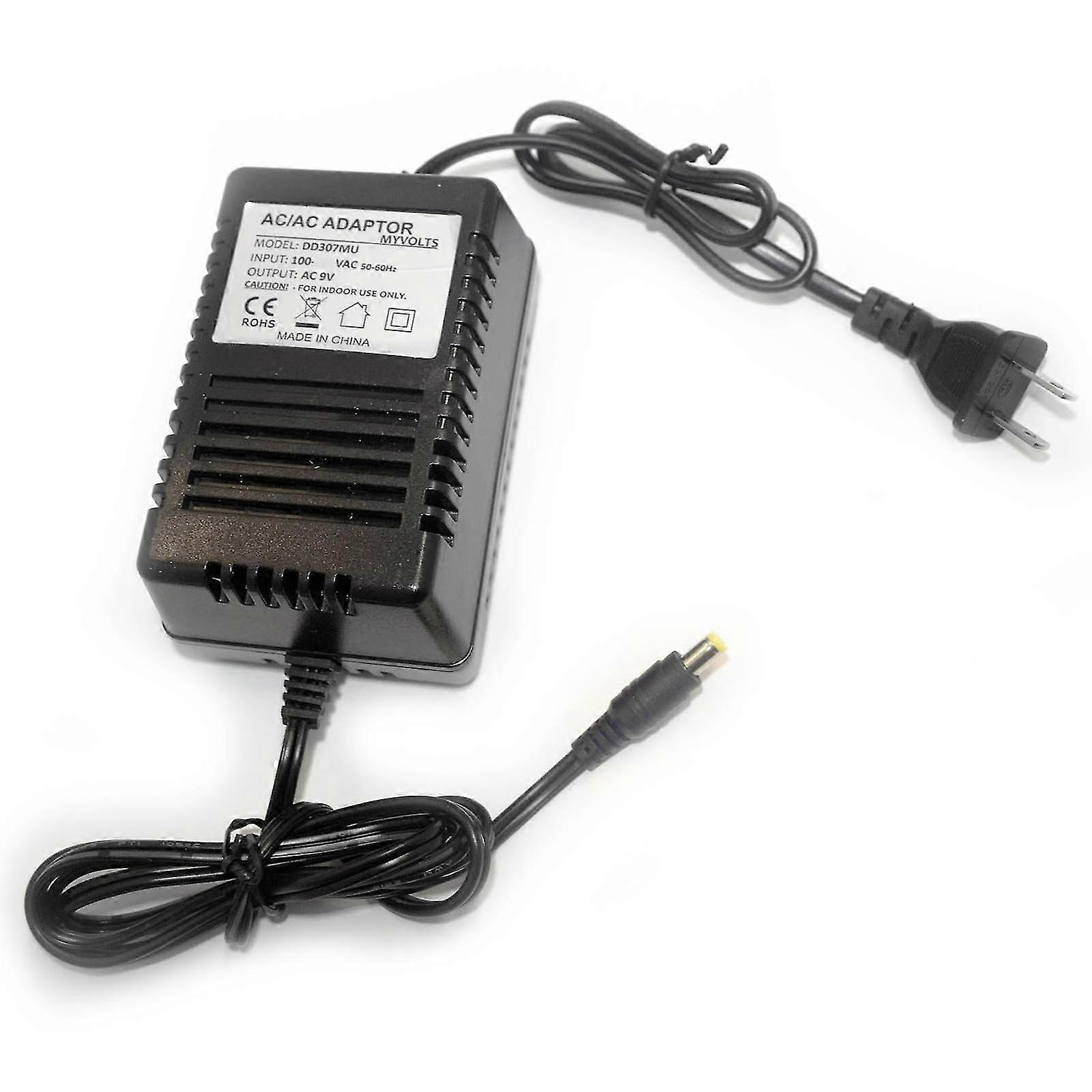 9V replacement power supply compatible with Numark M2, M4 Mixer