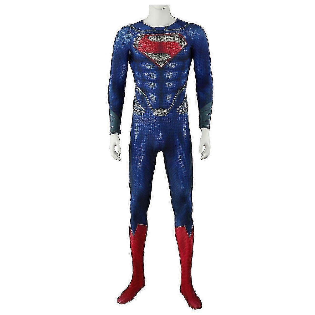 Adult Superman Man Of Steel Cosplay Man Of Steel Superman Dress ...
