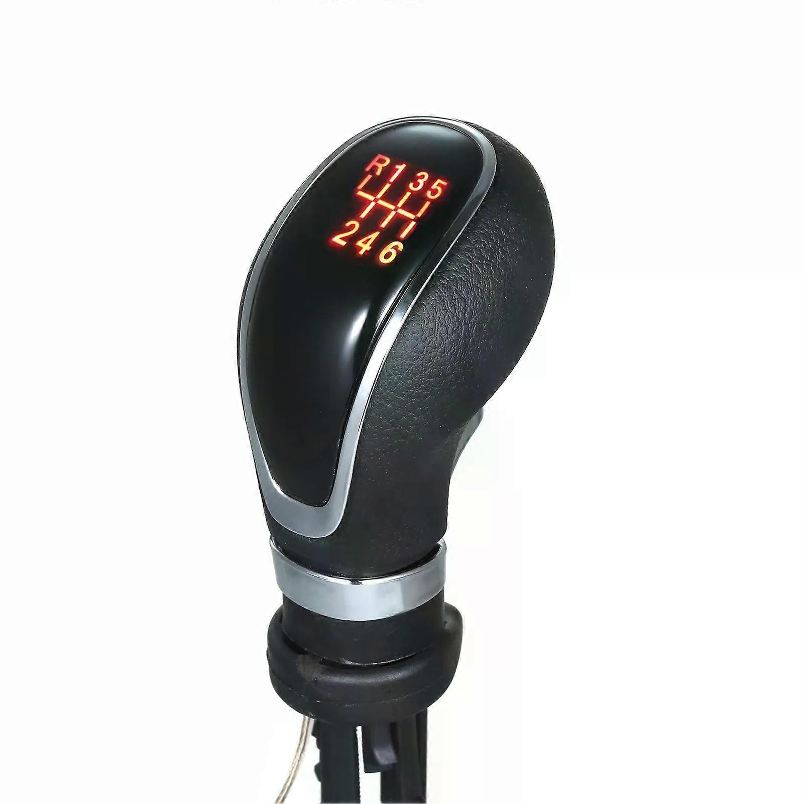 LED Car Gear Shift Knob Manual 6-Speed Head Handle Lever Replacement for Vauxhall Opel Buick Excelle GT/XT Astra 55565904