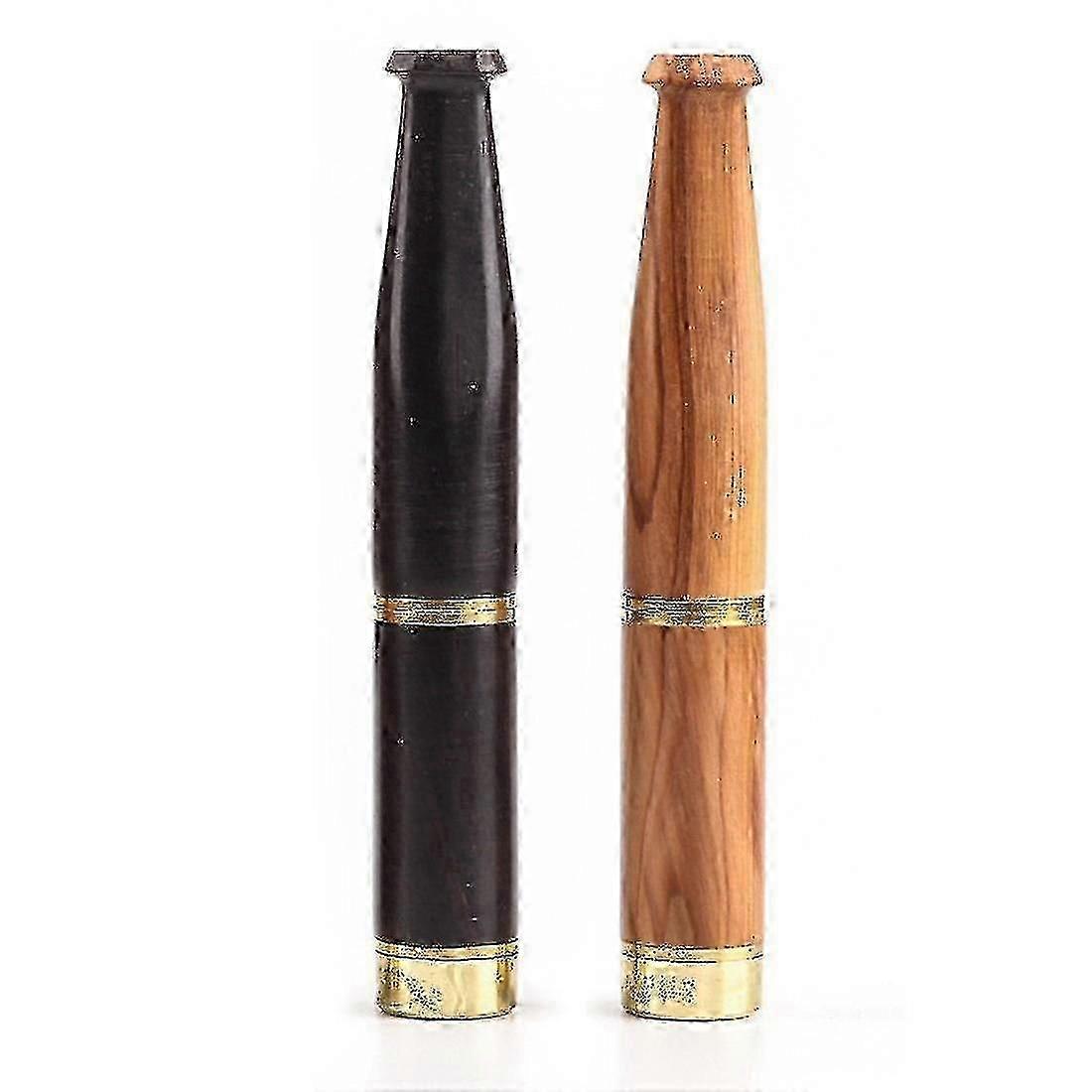 Support de cigarette 2 pcs porte-cigarette en bois fait à la main vintage porte-cigarette le filtre à cigarette est lavable-