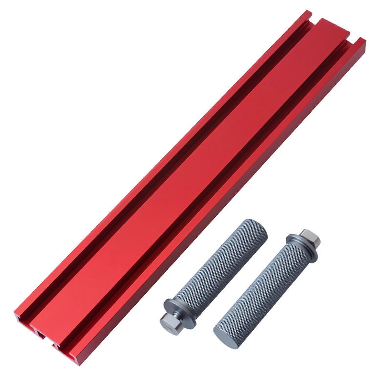 Adjustable Aluminum Alloy Track Holder Fixture Support for Creative Workspaces Perfect for Home Office and Workshop Use 20mm set