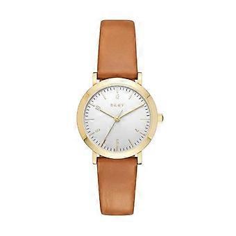 Horloge - DKNY - Minetta - Bruin leer - Quartz - Waterbestendig tot 5 ATM