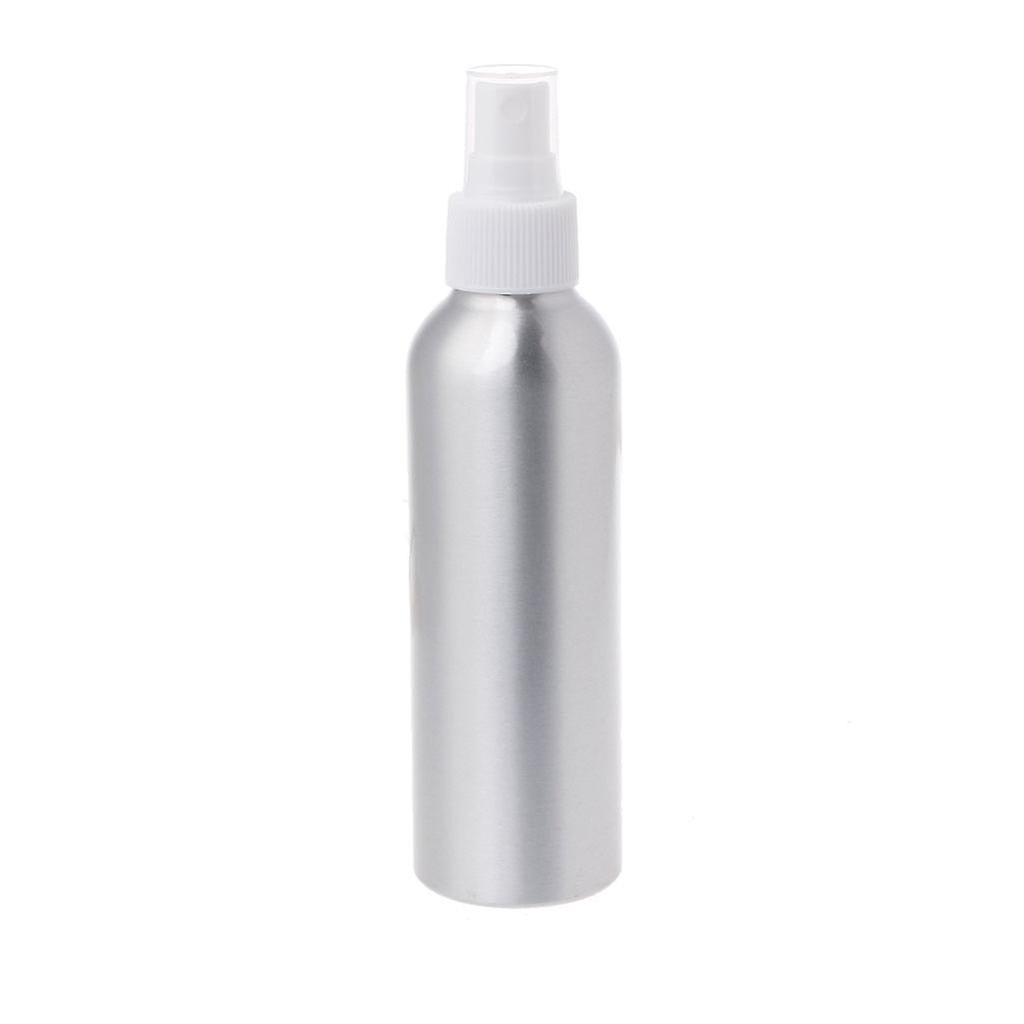 Refillable Empty Aluminum Spray Atomizer Bottle with Pump