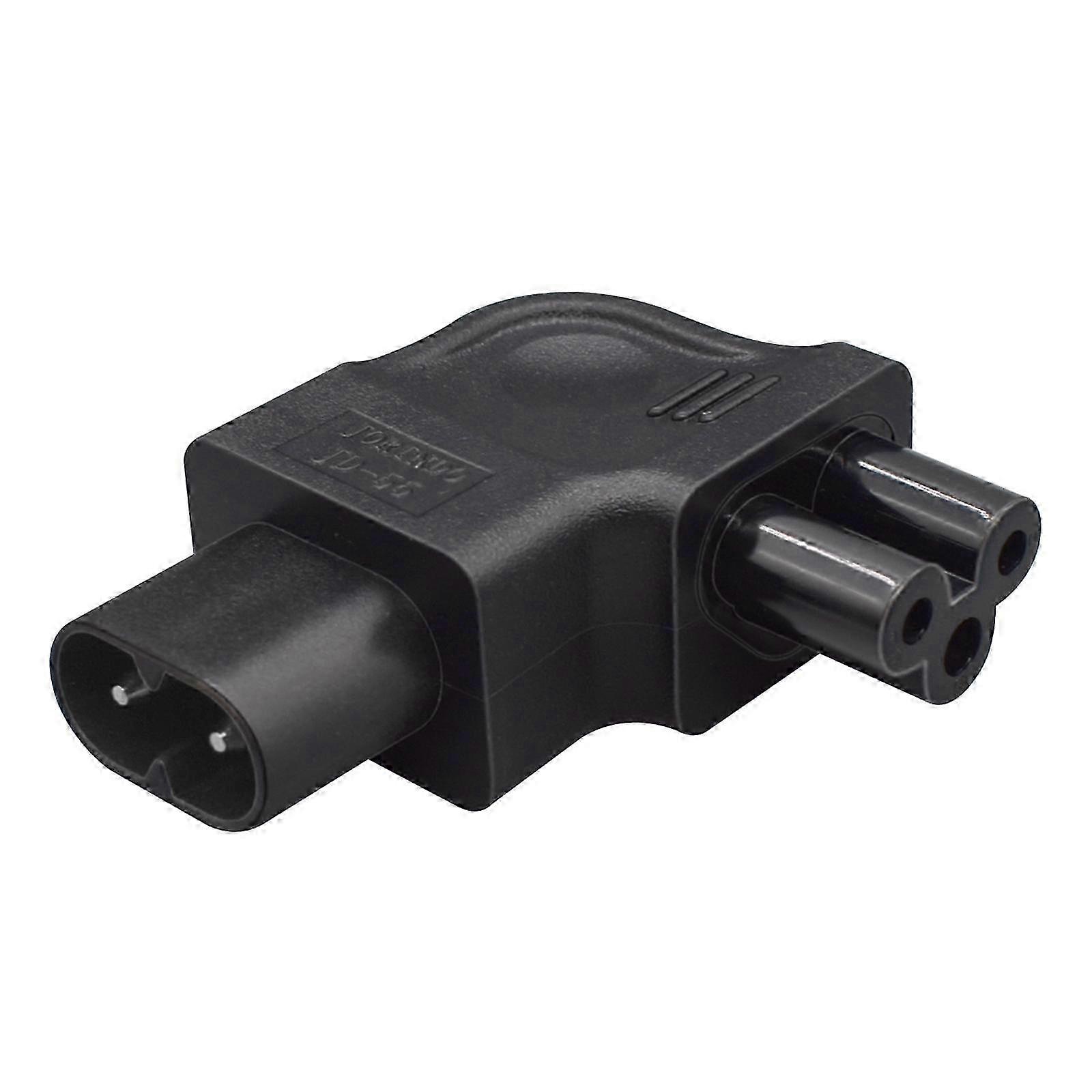 IEC 320 C8 to C5 Power Adapter 2.5A AC 250V Low Resistance Replacement