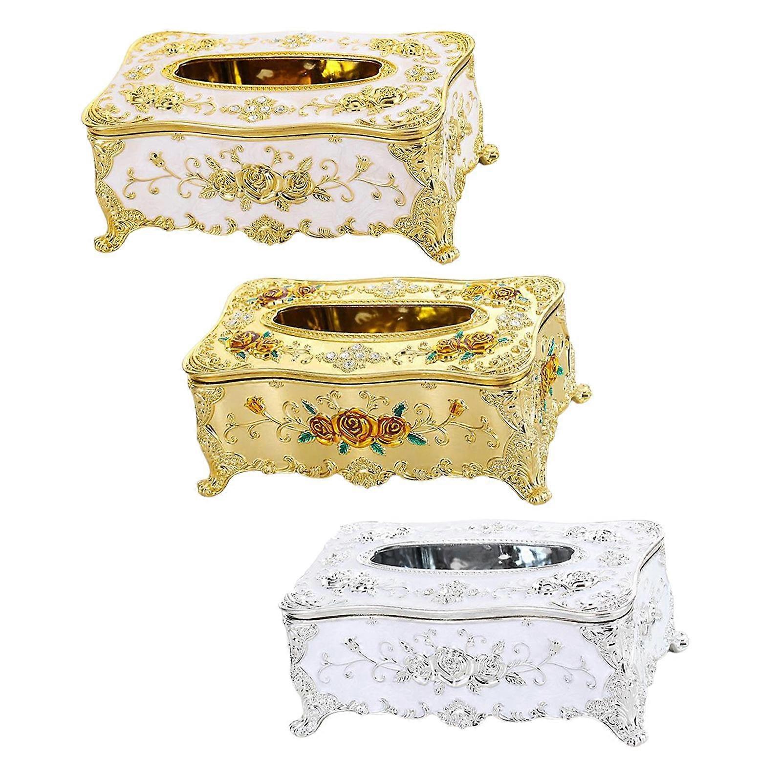 3pcs Tissue Box Rectangular Paper Napkin Toilet Case Car Holder