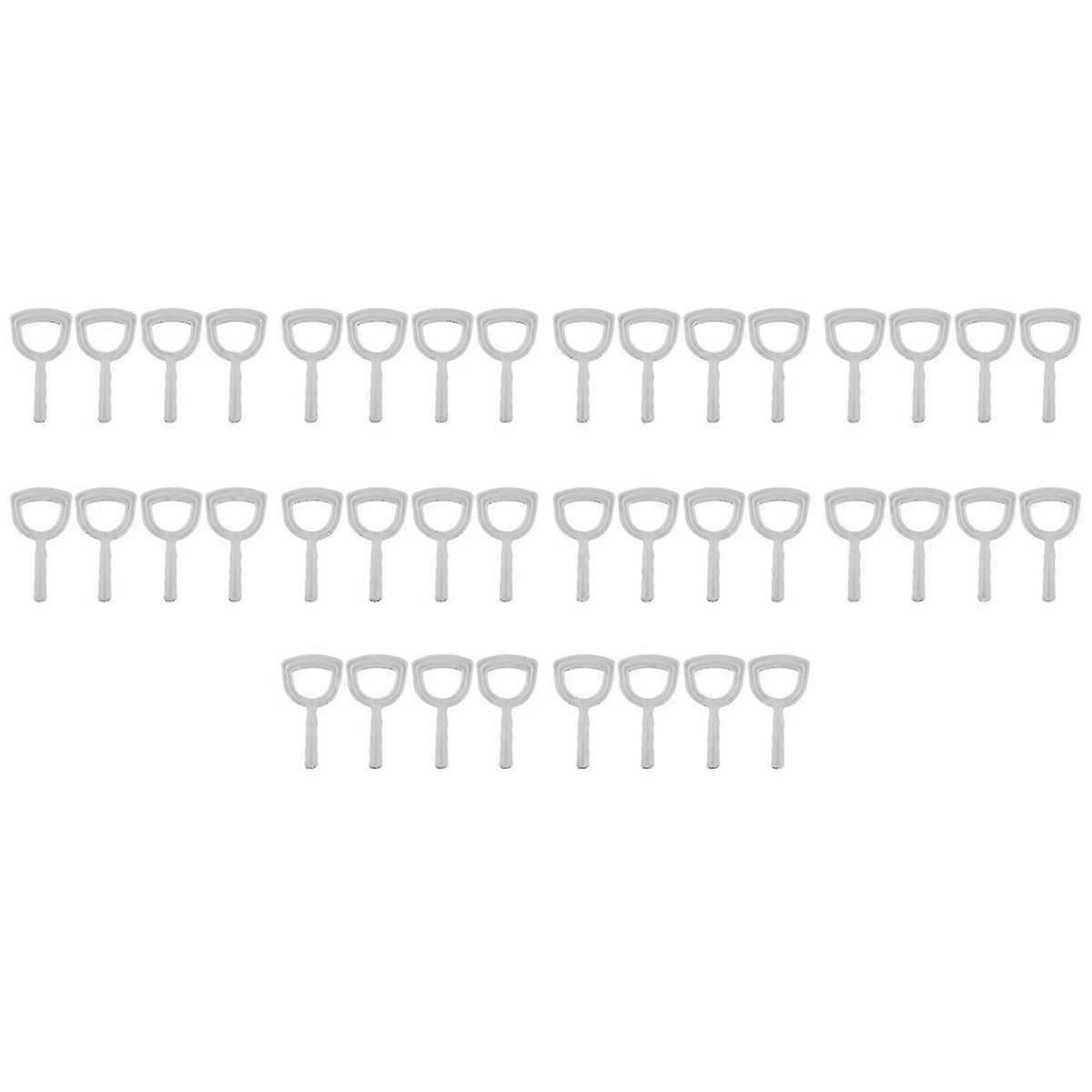 40X Meat Scraper Bone Dust Scraper Bone Scraper White Scraper Bone Dust Remover Square Bone Dust Sc