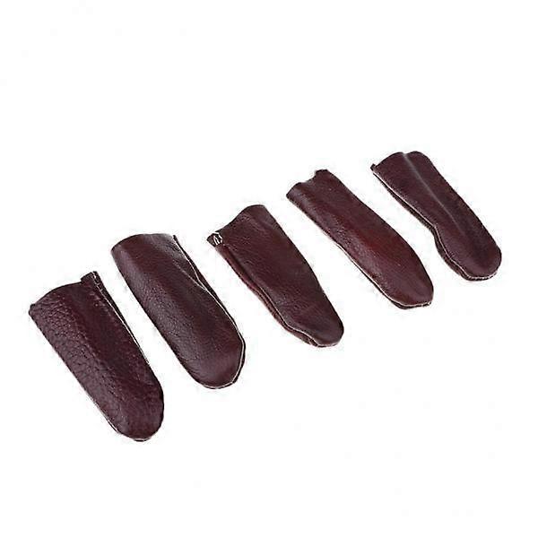 2x 5pcs Felting Leather Gloves Finger Guards Tools for Hand Craft