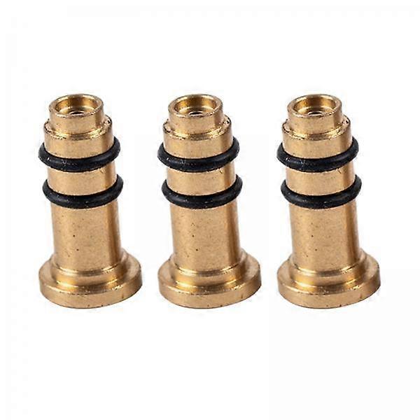 2x3 Stück Butan-Fülladapter mit Anschluss Messing Zubehör Gastankadapter B