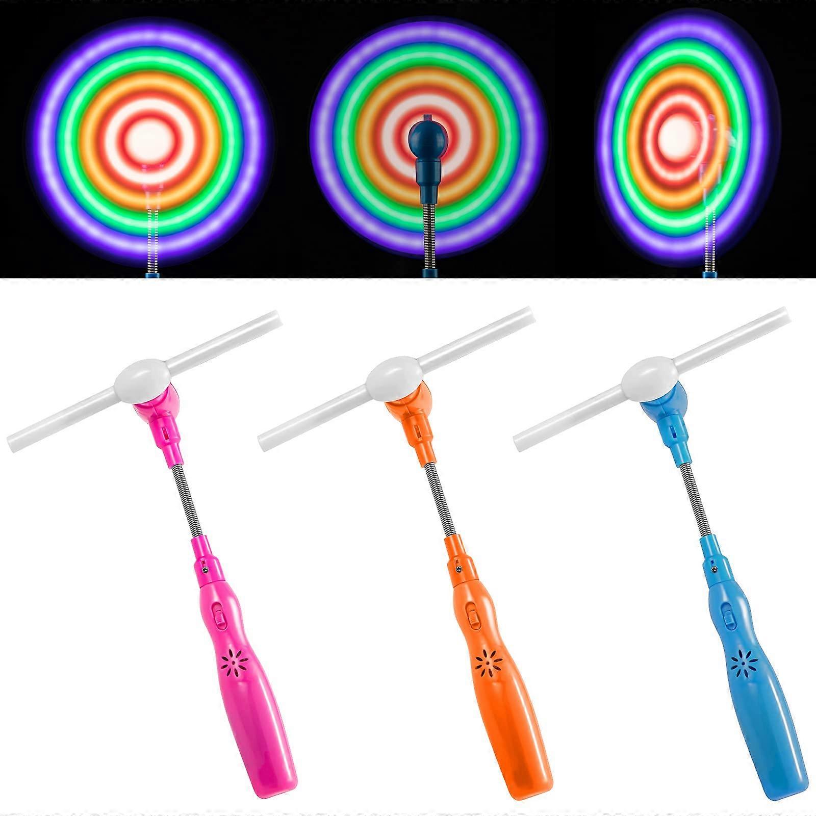 Flashing Light Up Windmill for Kids, Spinning LED Music Colorful Windmill