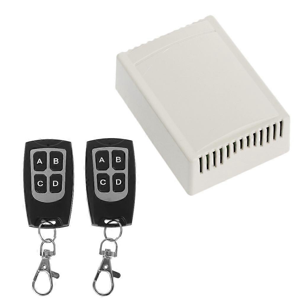 315MHz DC 14V 4CH Relay Receiver Module RF Wireless Remote Control Switch 4 Button Remote Control Gate Garage Opener Multi