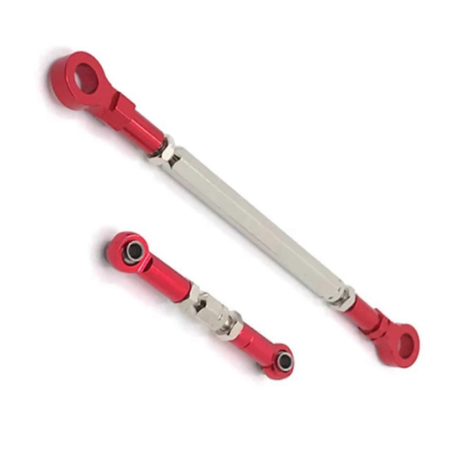 RC Spare Part Compatible with HB ZP1001 ZP1002 ZP1003 ZP1004 1/10 RC Crawler Car Upgrade Parts Metal Steering Rod Servo Link Rod
