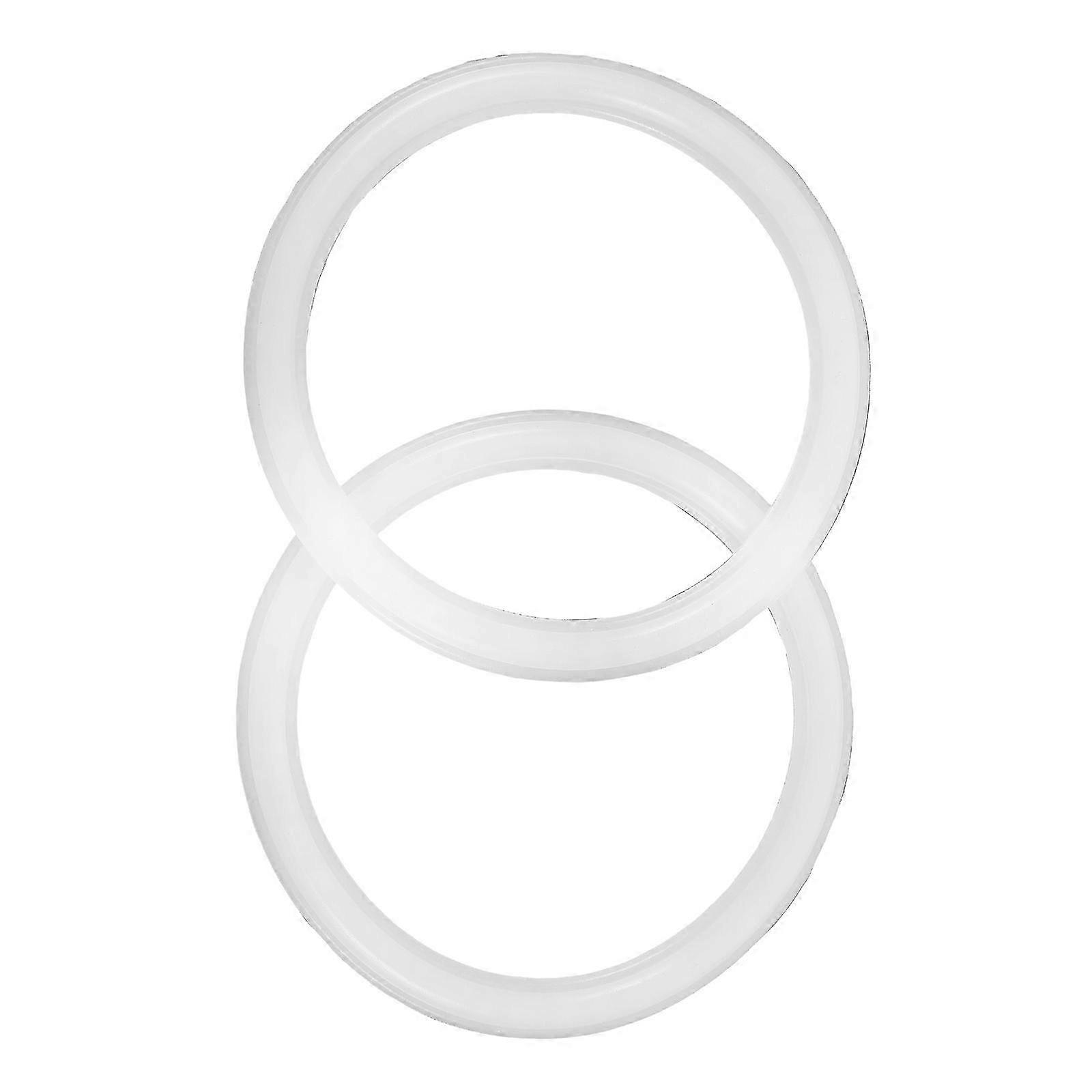 Replacement Silicone Rings for 2-Piece Ice Cream Maker Gaskets for Ice Cream Device