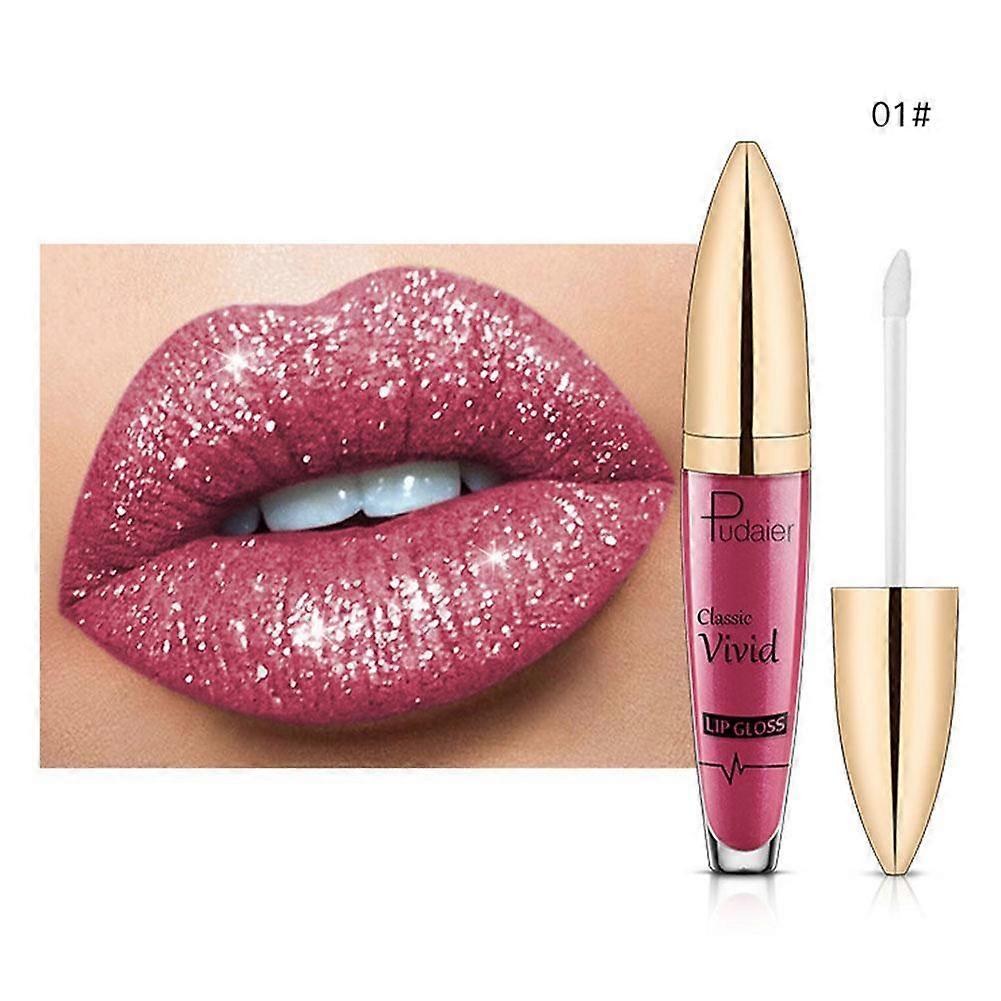 Diamant Lipgloss Matt Zu Glitzer Flüssiger Lippenstift Wasserdicht