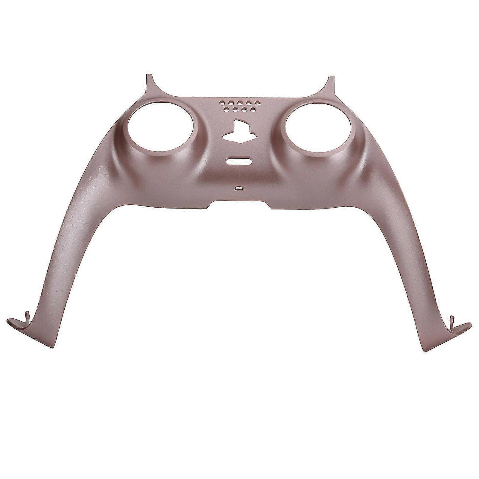 Handle Decorative Cover Strip Skin Shell Clamp Controller Replacement for PS5 GamepadRose Golden