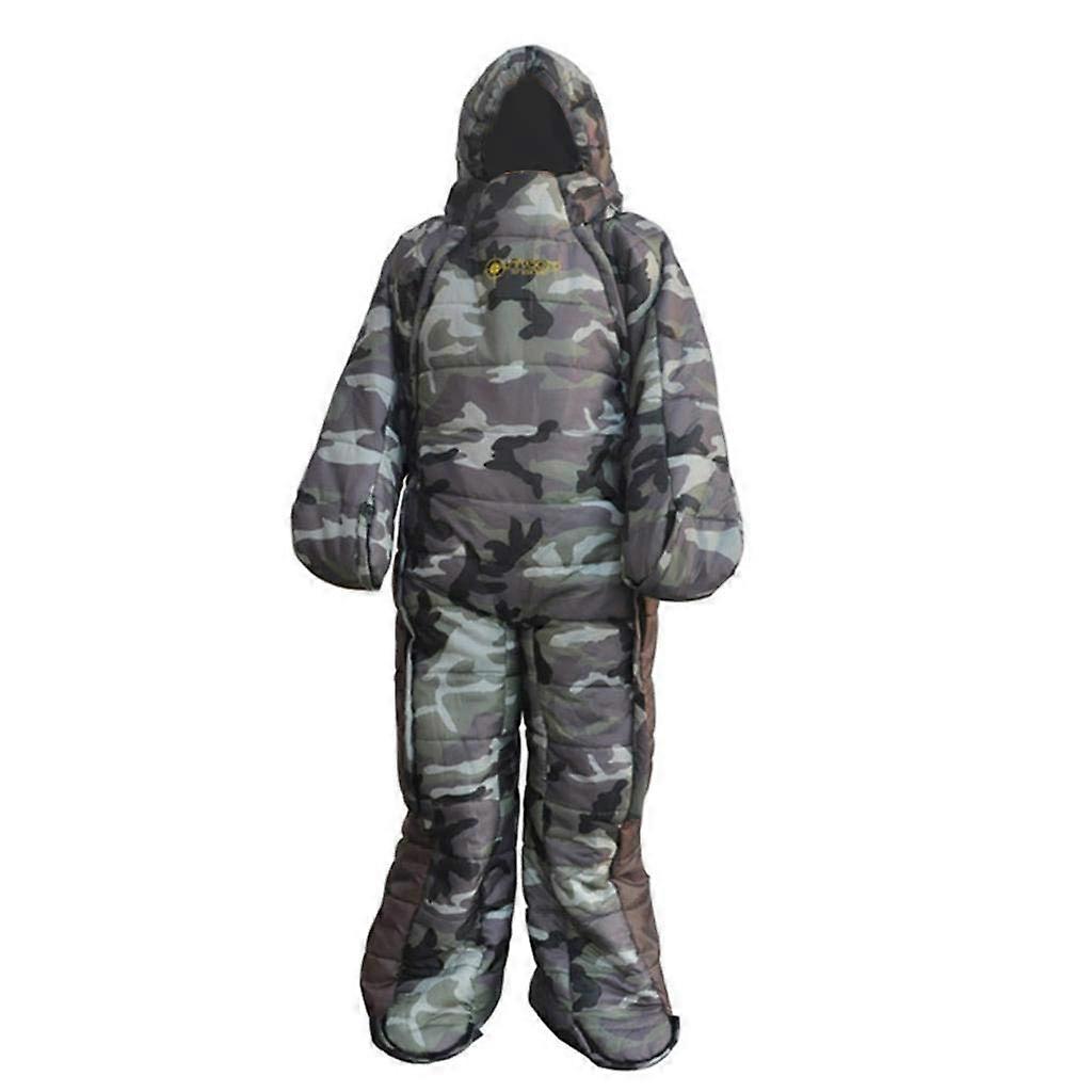 Full Body Sleeping Bag for Travel, Camping, Patients, M