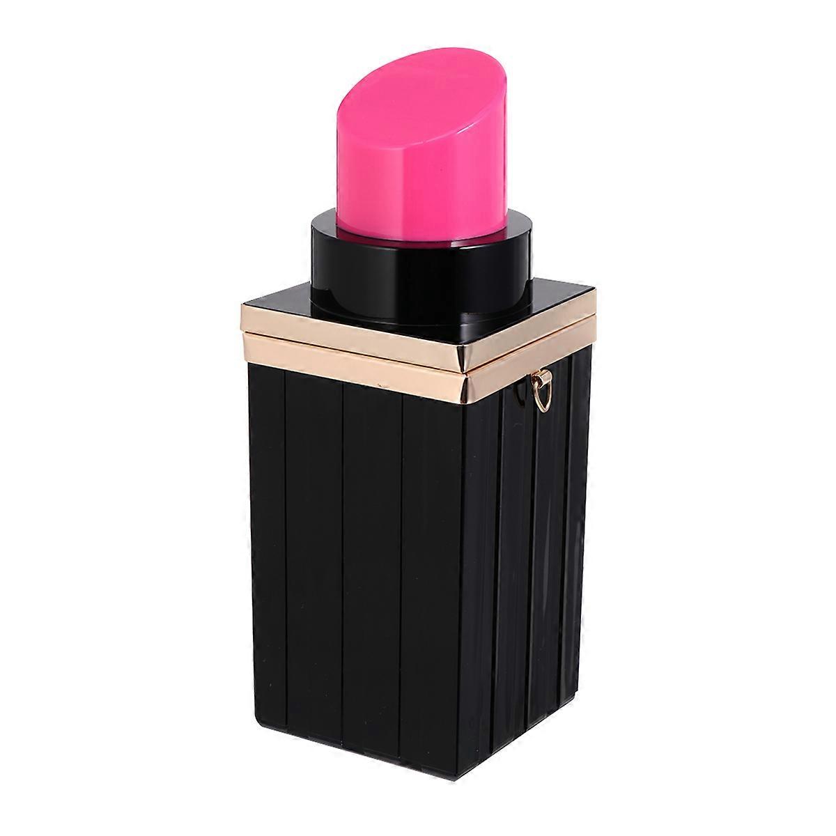 Party Accessory, Minimalist Lipstick-inspired Bag with Practical Features