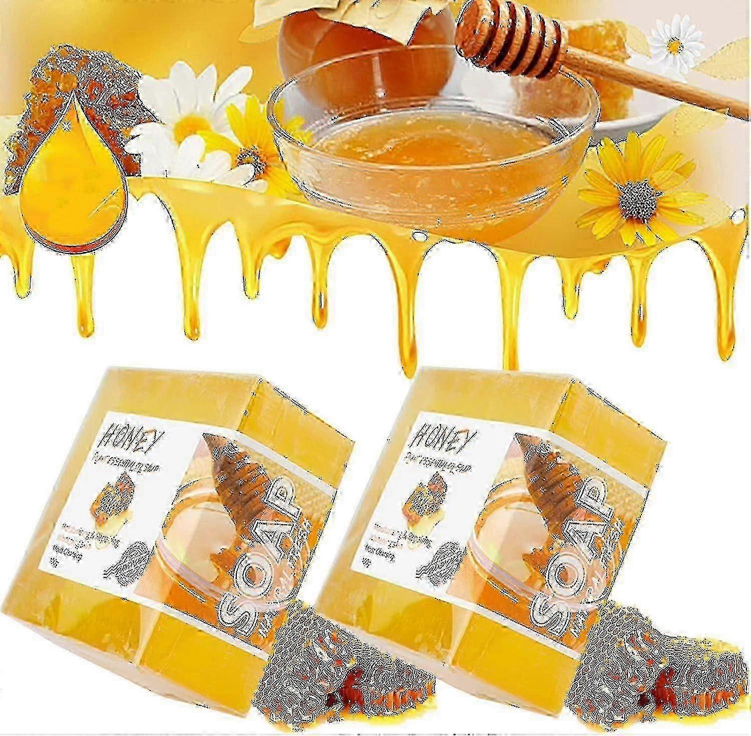 1-3x Turmeric Honey Soap Bar Essentials, Turmeric Soap Bar For Acne Dark Spots Hyperpigmentation Remover