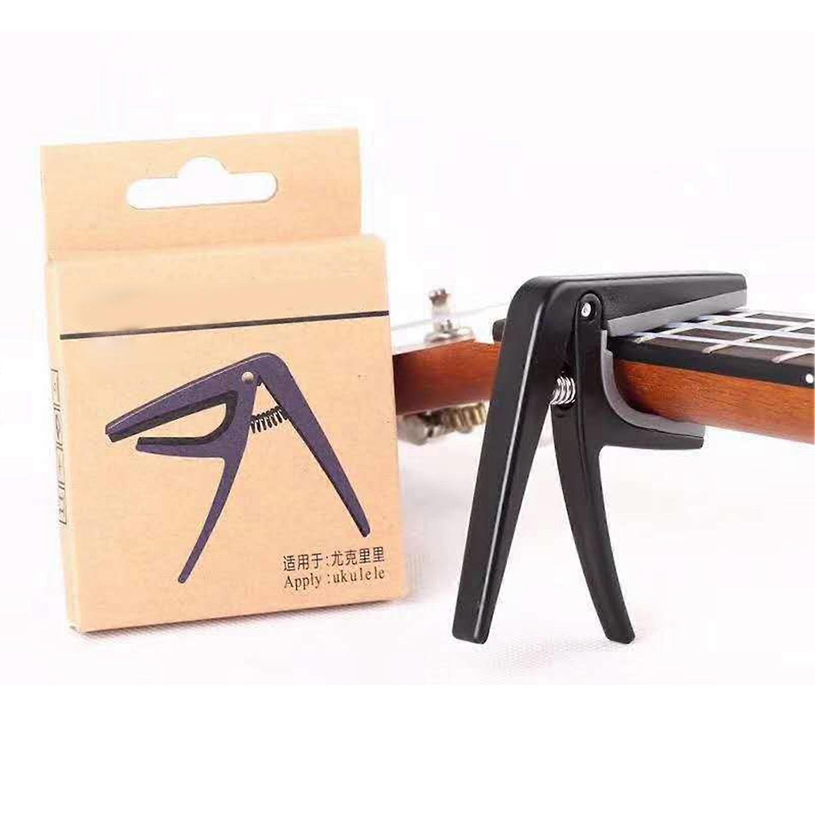 Ukulele Capo Quick Release Tone Change Capo Instrument Accessory for Playing Performance 