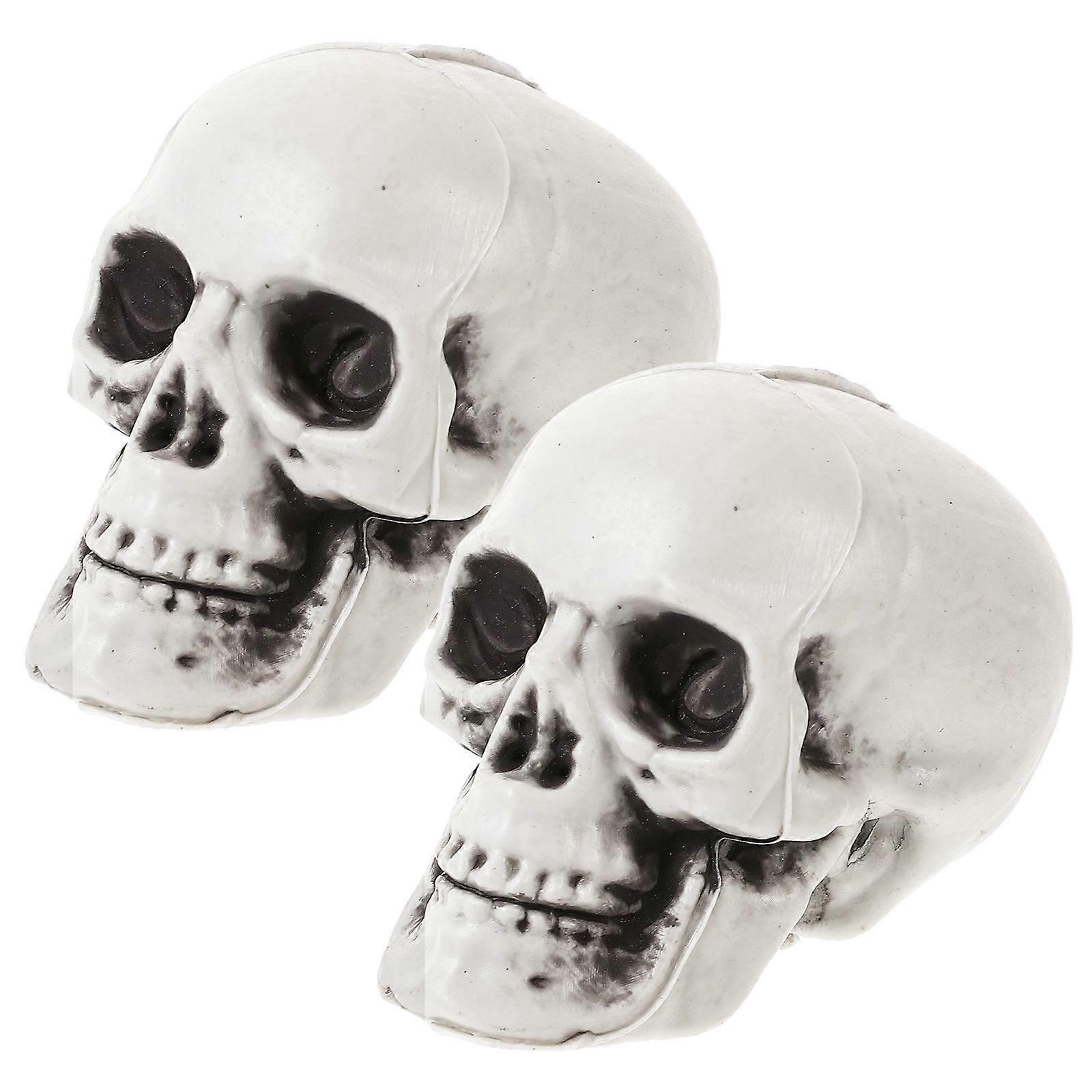 Plastic Mini Skeleton Props Ideal for Halloween Night Celebrations