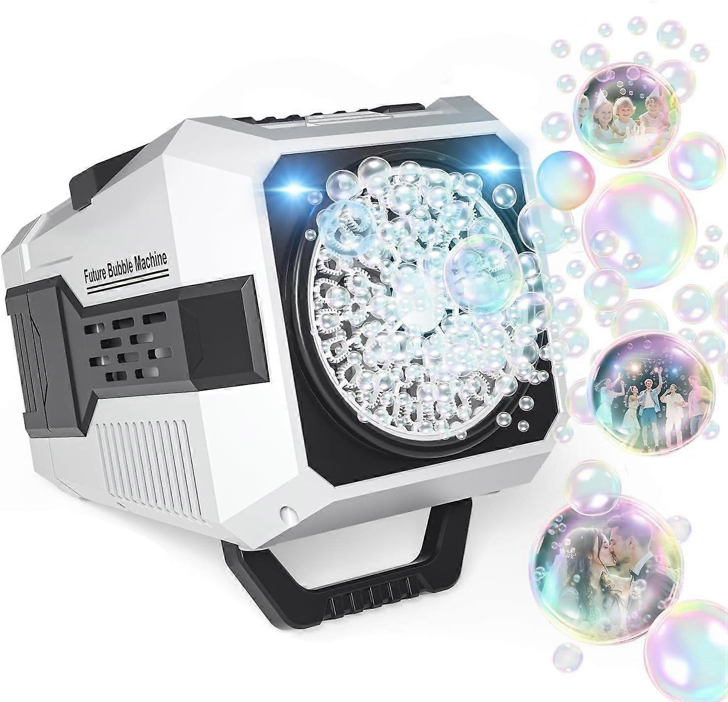 2025 dernier modèle de machine à bulles automatique avec 2 vitesses et lumières, 20000+