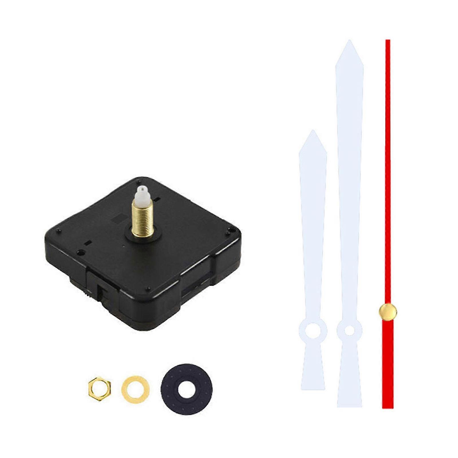 Quartz Clock Movement Kit with Hardware for DIY Projects & Creative Designs