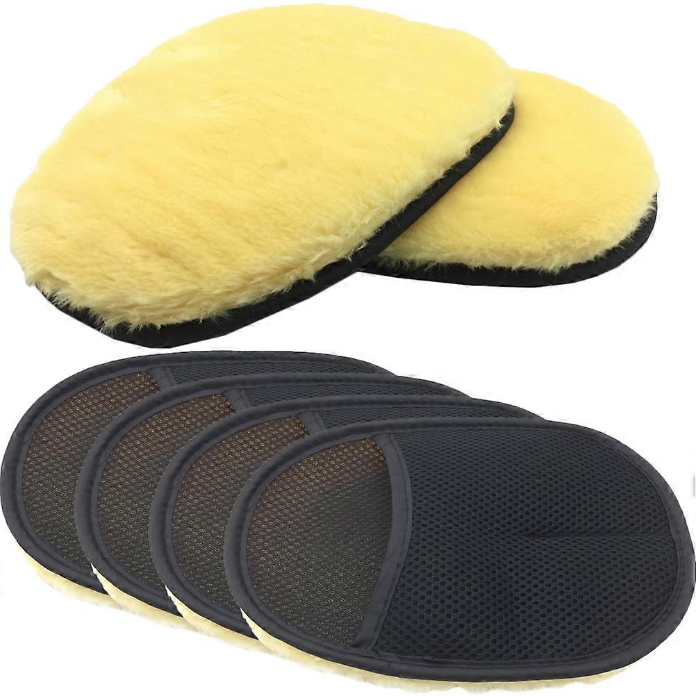 Car Washing Gloves Auto Detailing Water Absorption Foam Holding Assorted Color 25x17x1.5cm 6Pcs