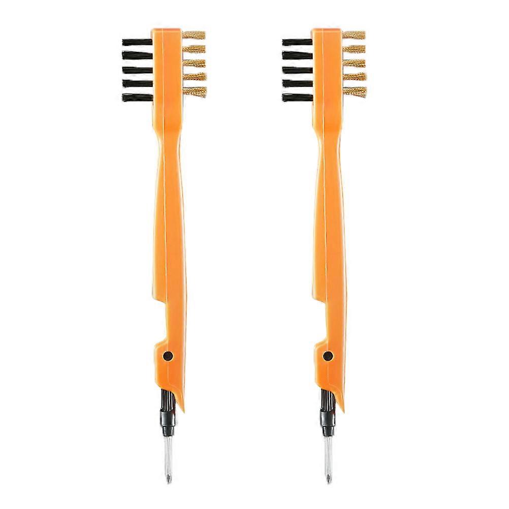Window Groove Clean Brush Multipurpose Seam Cleaning Brushes Window Cleaning TPR Material Narrow Space Cleaning 2Pcs