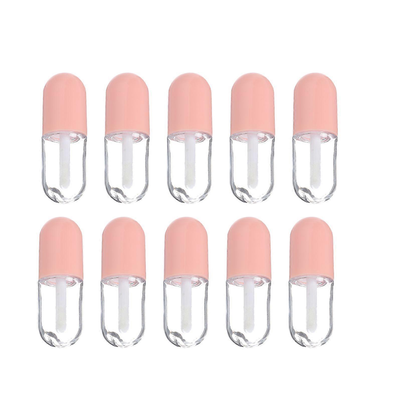 10PCS Petit Brillant À Lèvres Sous-Tubes Compact Lèvres Glaçures Bouteilles Brillant À Lèvres DIY Tubes