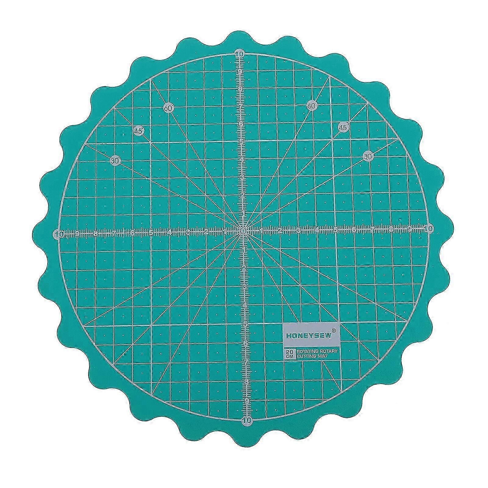 1PC Self-Healing Round Rotating Cutting Mat Suitable for Crafting and Model Making with a Rotary Turntable Design