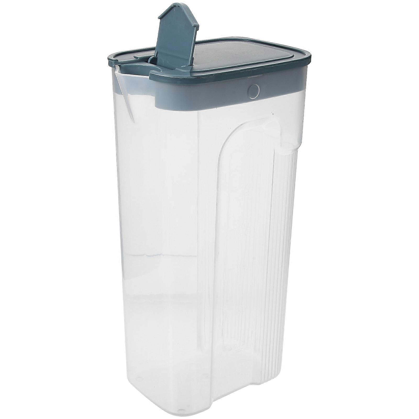 Food Storage Jars Nut Storage Box Simple Style Airtight Moistureproof 2.5L 1Pack