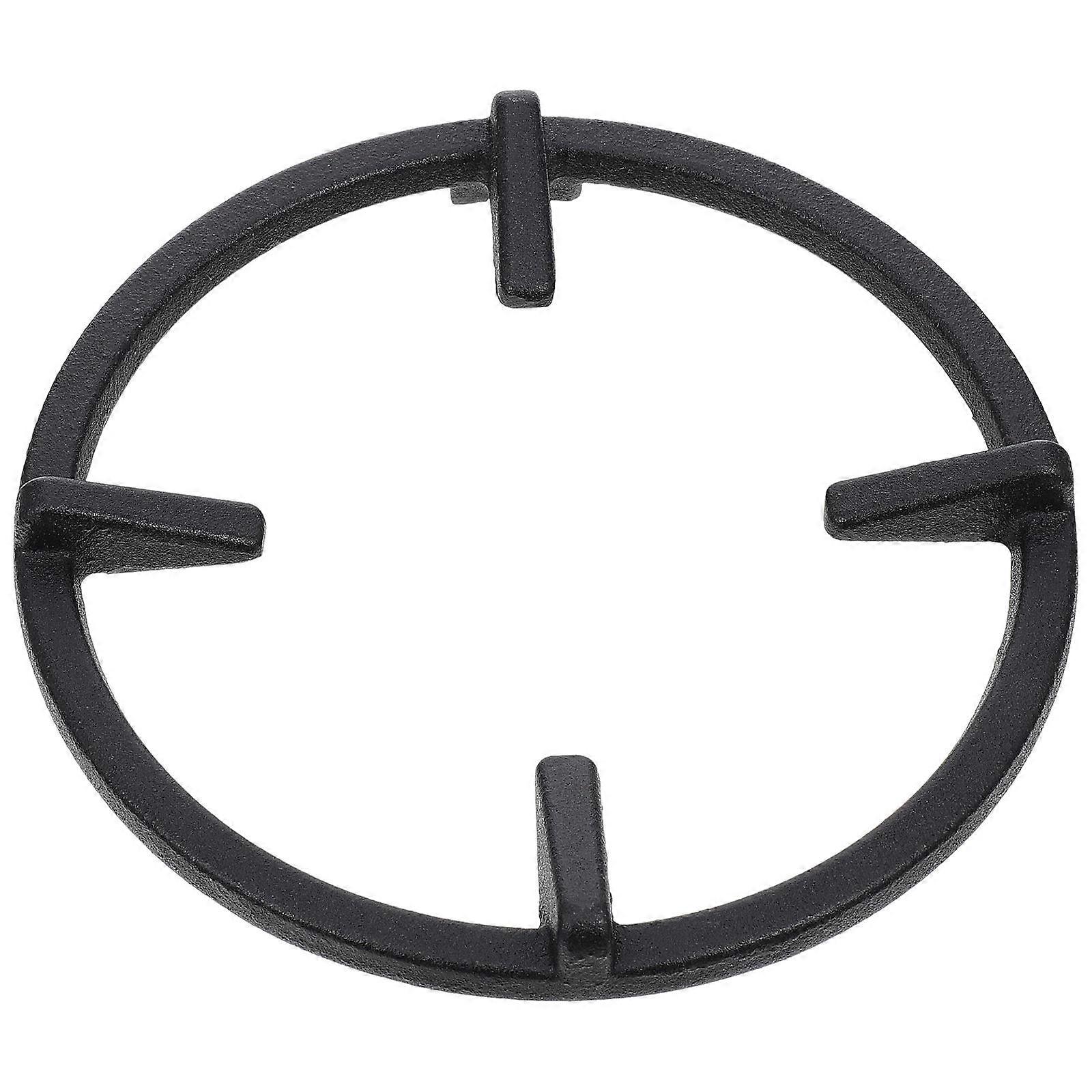 Non Slip Cast Iron Gas Stove Wok Stand for Stable Pot and Pan Support on Foot Hobs – Kitchen Cooking Accessory
