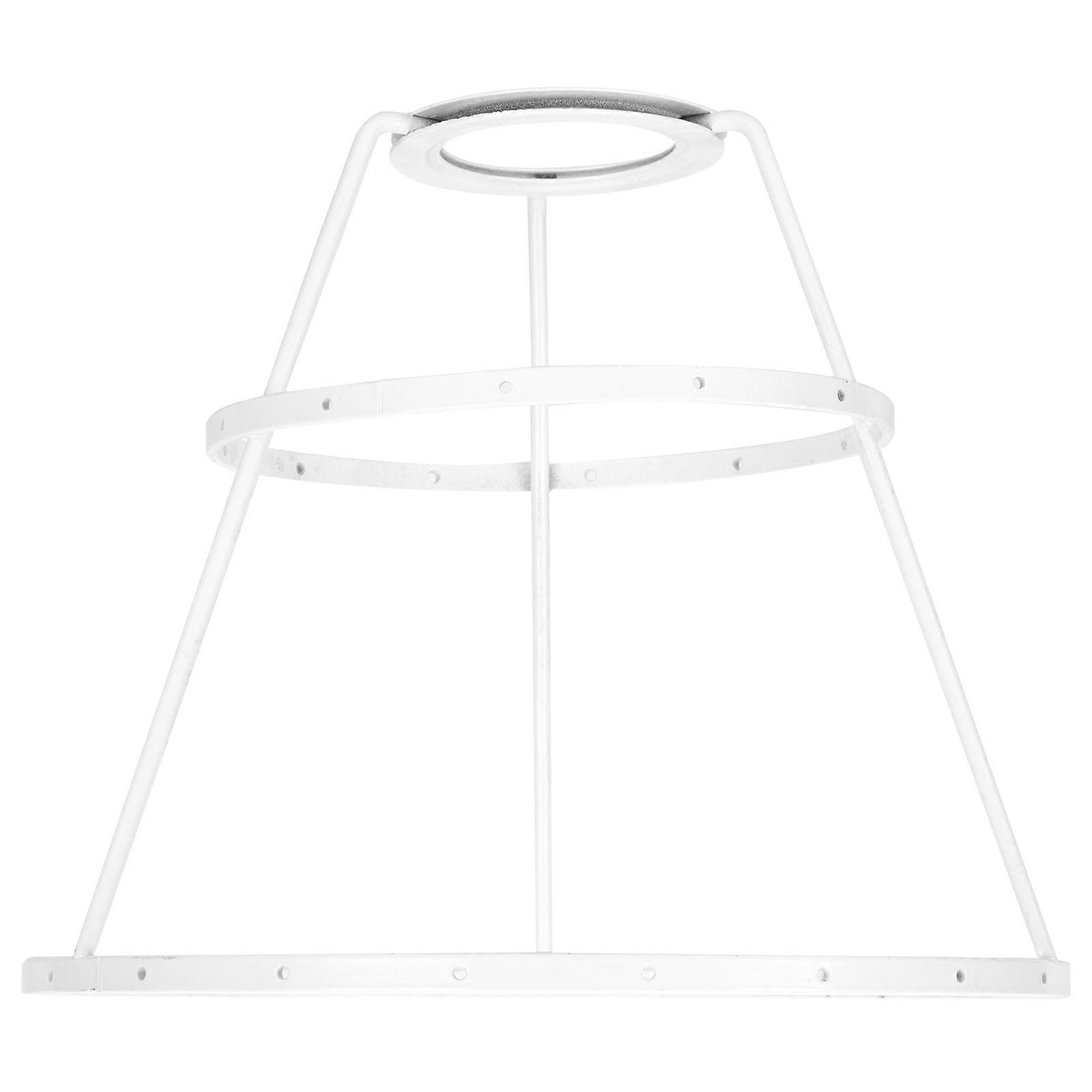 Metal Lamp Shade Ring Corrosion-Resistant Lampshade Bracket For Diy Projects 9.82x6.68in 1Pack