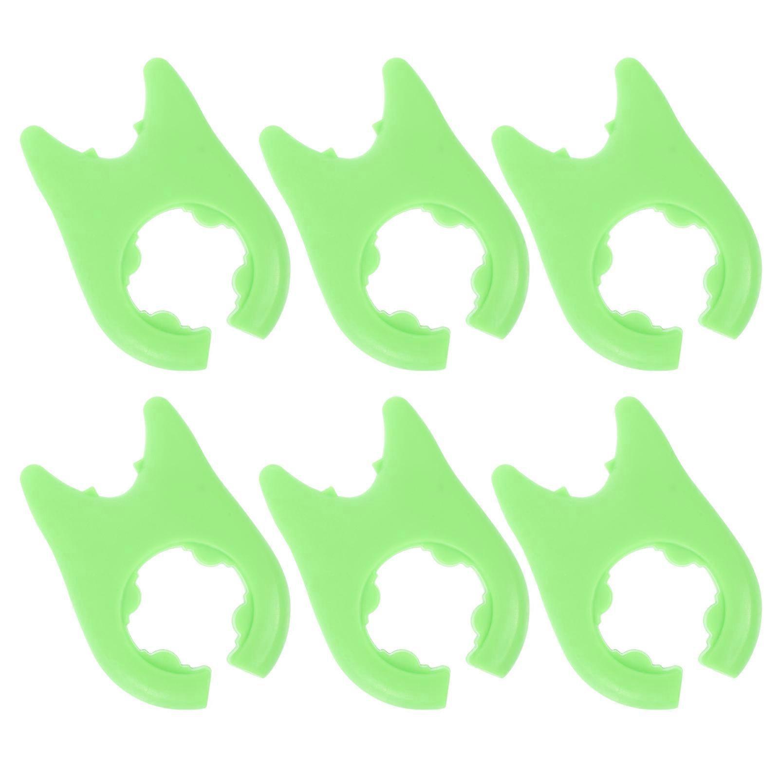 Silicone Spill-Proof Lid Lifter Multi-Functional Design Kitchen Tools 6Pcs